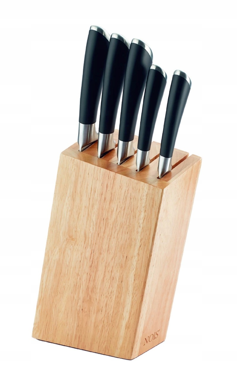 Sada nožov v bloku Nois 6-dielna Libra Black