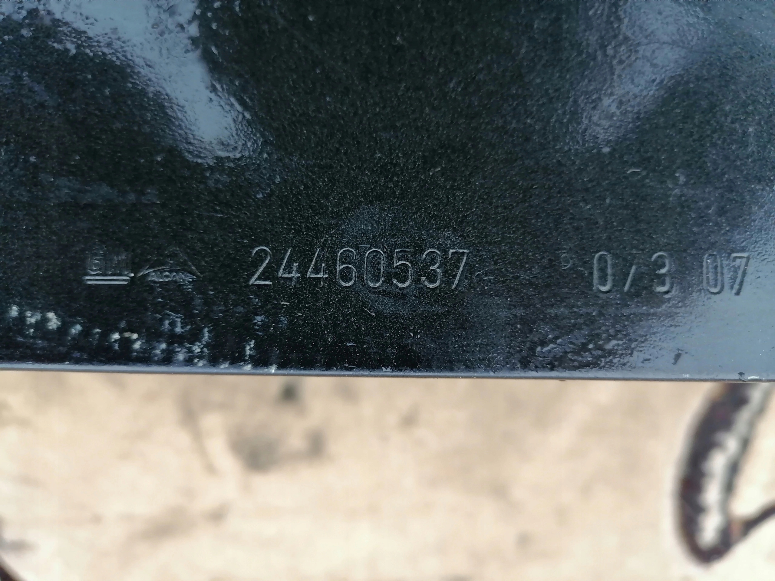 OPEL ZAFIRA B BELKA ZDERZAKA 24460537 Strona zabudowy przód