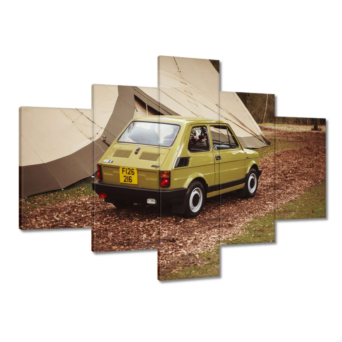 Obrazy 100x70 Fiat 126P Maluch