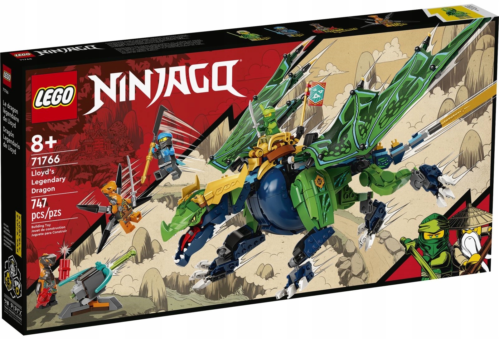 

Klocki Lego Ninjago Legendarny Smok Loyda 71766