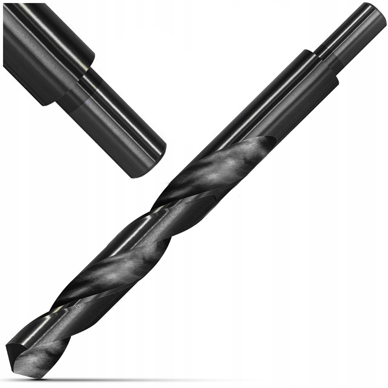 WIERTŁO do METALU Fi 17.0 mm Czarne HSS Nnwka