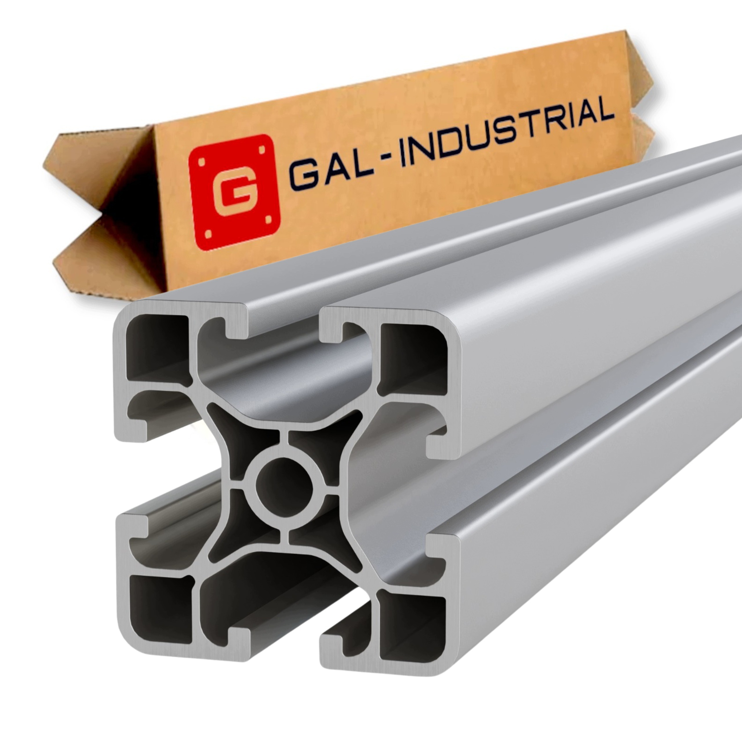 Aluminiový Konstrukční Profil 40x40 Lehký R8 350 cm Eloxovaný Na Míru