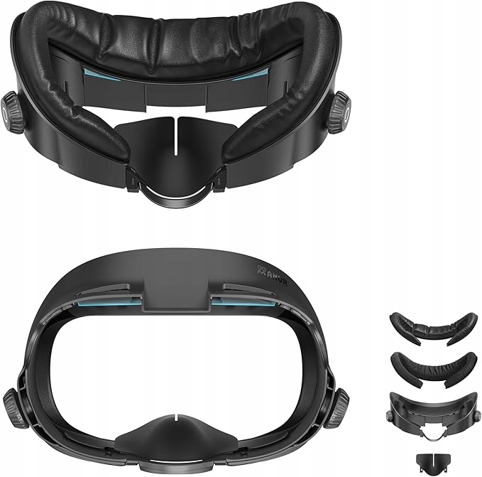 Amvr Nástavec na obličej pro Meta Quest 3 s regulací a chladivým materiálem