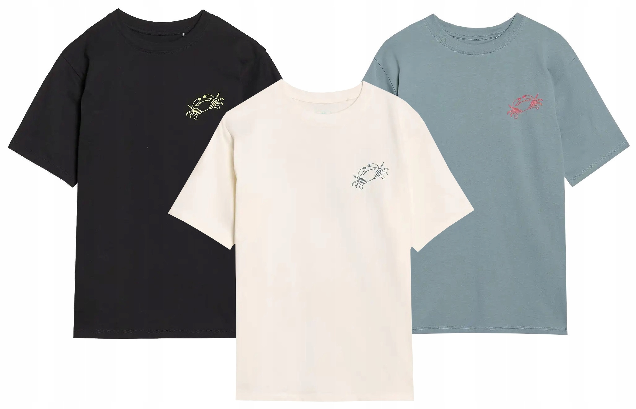 ФУТБОЛКА ДЛЯ МАЛЬЧИКОВ 4F OVERSIZE ДЕТСКАЯ ФУТБОЛКА КОМПЛЕКТ 3ШТ.