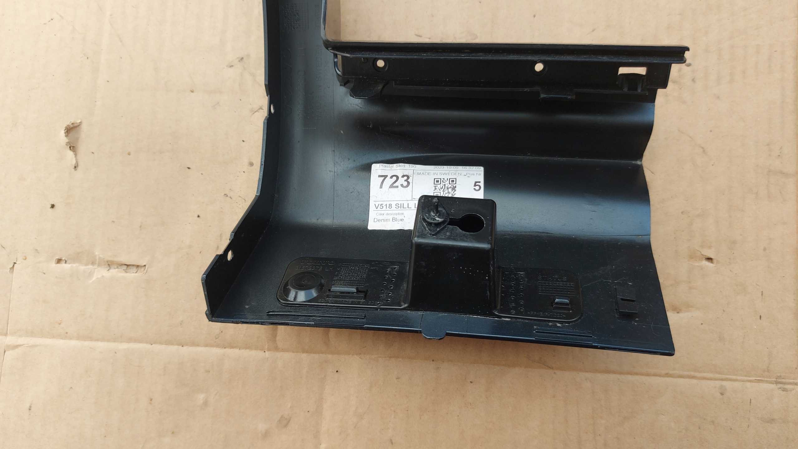 moulding cap threshold left left rear part VOLVO XC90 II