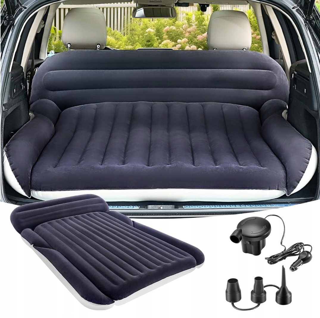 Materac dwuosobowy do auta , kemping, plaża, ogród, łóżko gościnne 184x130