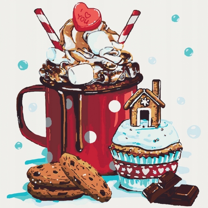 Obraz do MALOWANIA PO NUMERACH 40x40