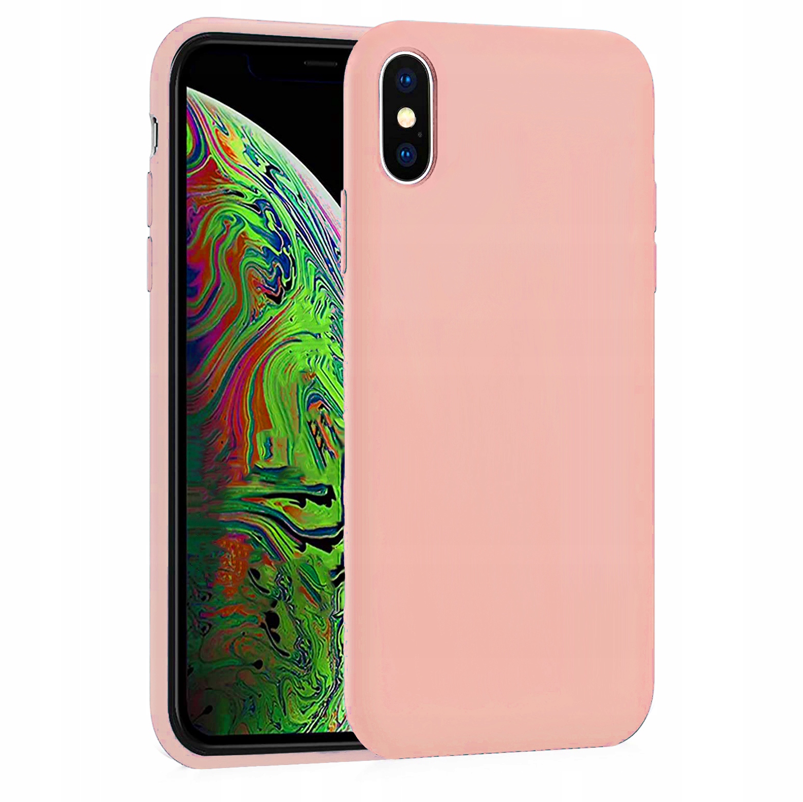 

Etui Różowe Liquid do Apple iPhone X Xs