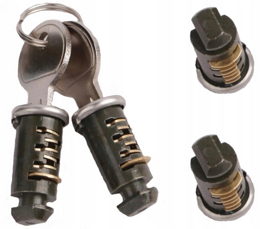 Zamki Wkładki Bębenki Do Thule Montblanc 4szt 544