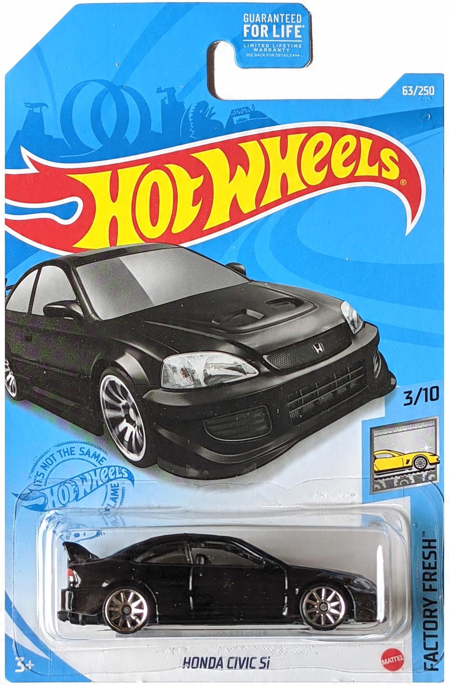 

Hot Wheels Honda CIVIC Si Factory Fresh 3/10 1:64