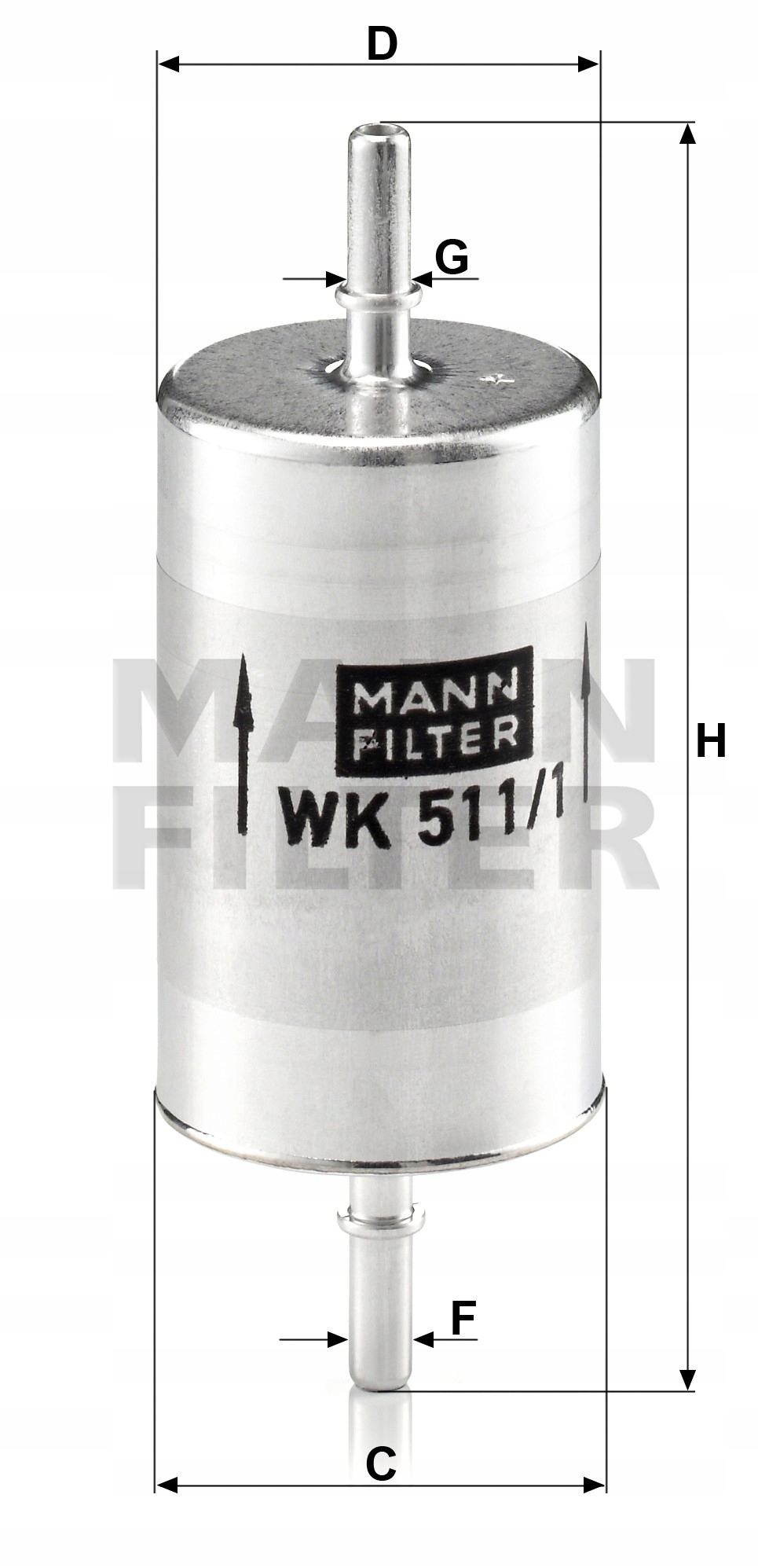 -Filter wk 511/ 1 фильтр топлива
