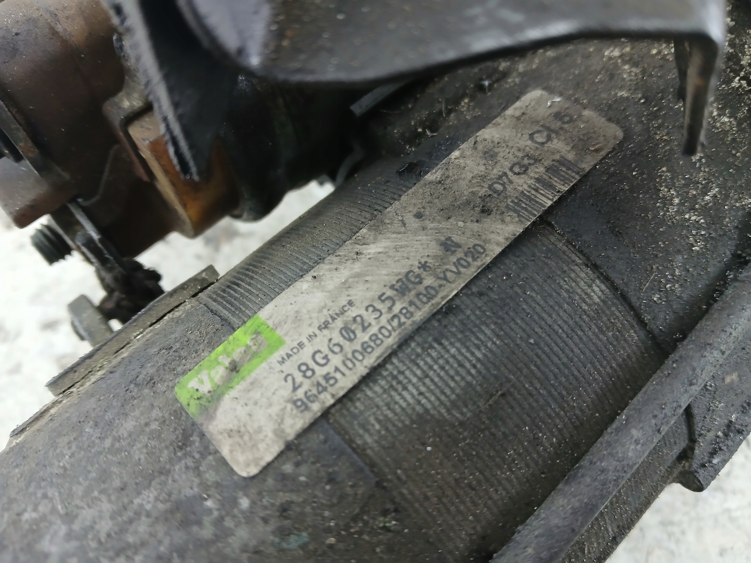 CITROEN C4 a 1.6 HDI startér 9645100680
