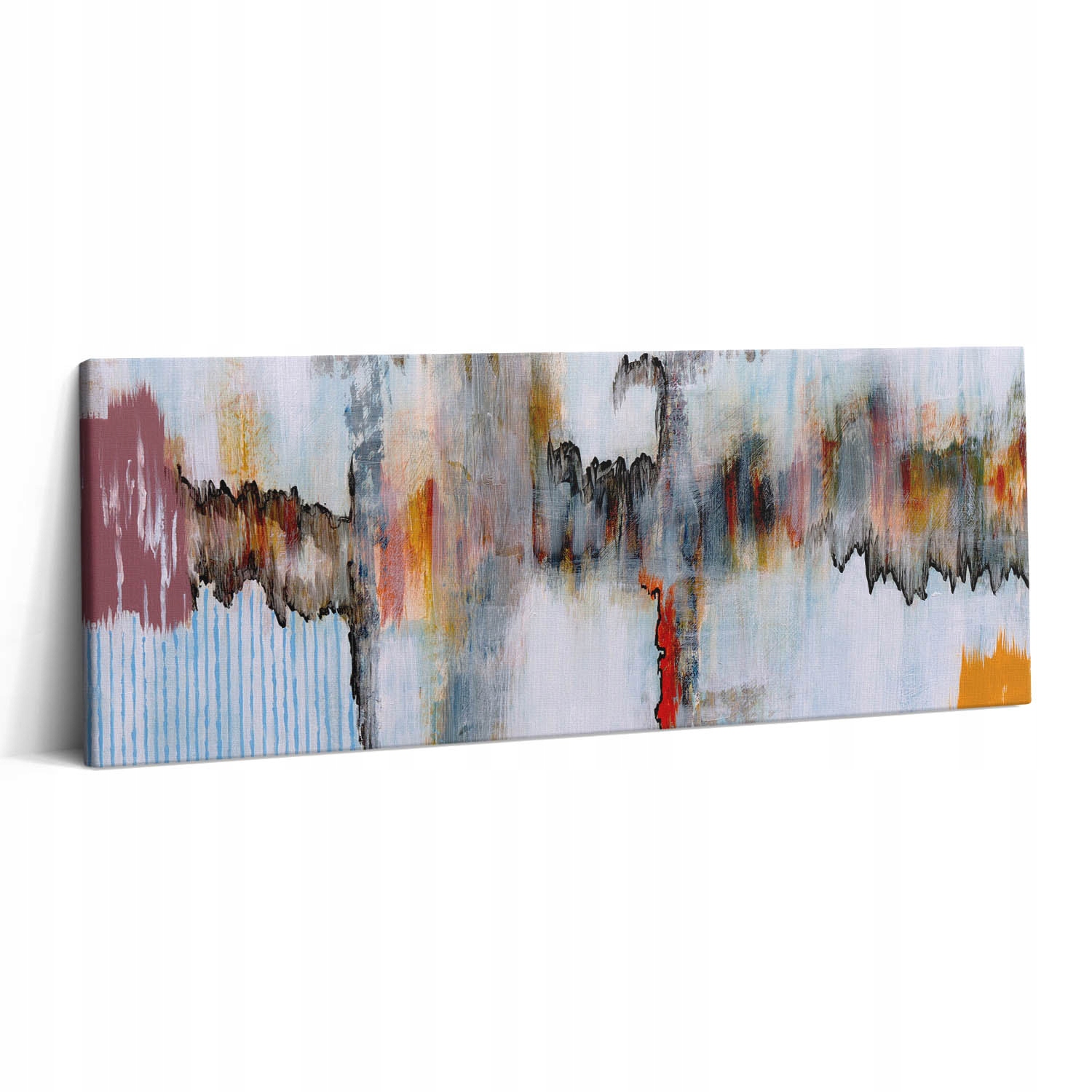 Fotoobraz Plátno Canvas Krásný do kuchyně Abstraktní Malířství 125 x 50 cm