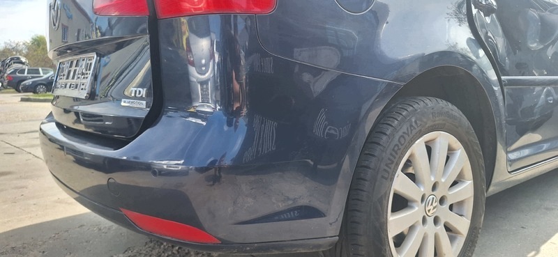 bumper rear VW TOURAN 10- KOD LAK LH5X