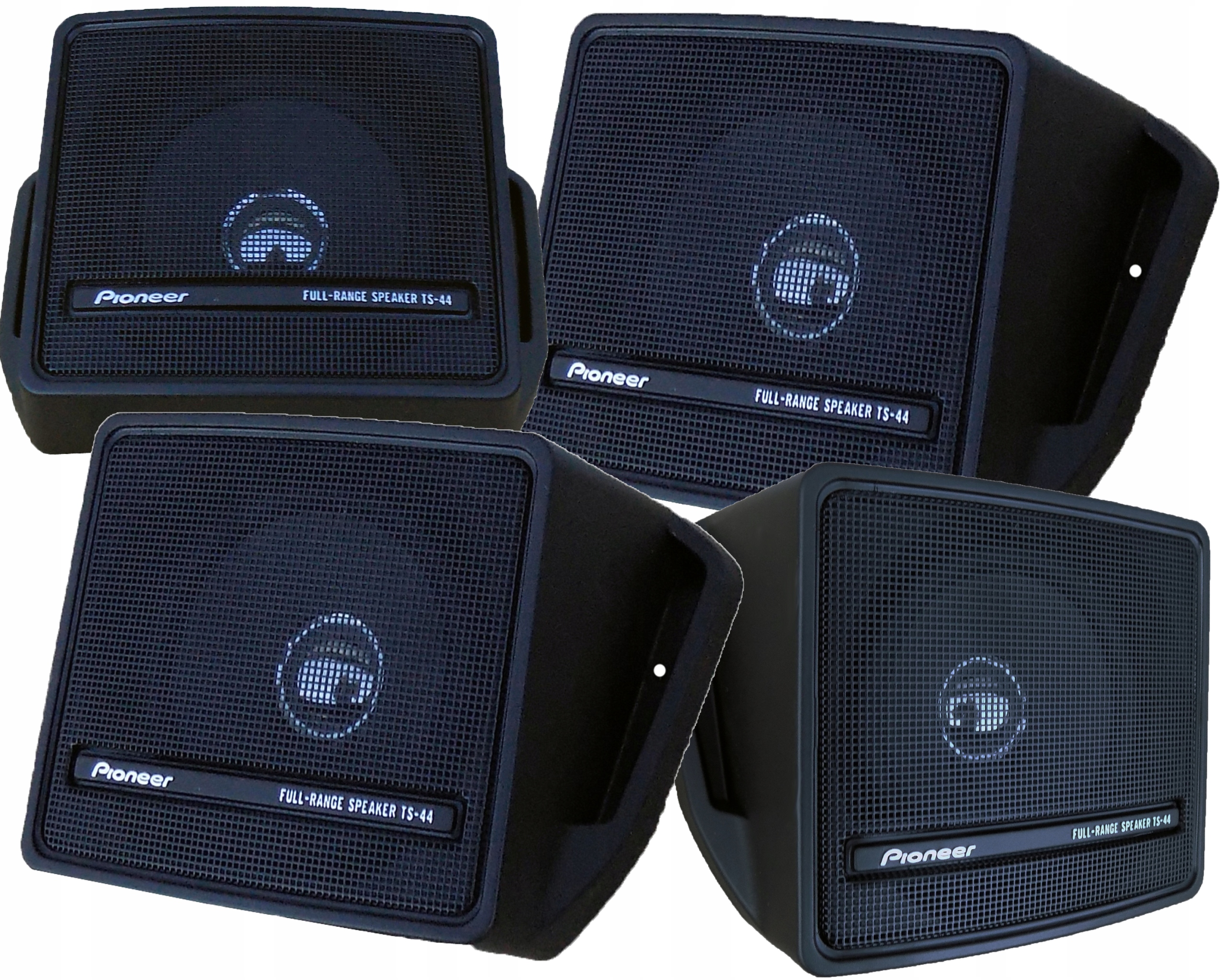 2× Pioneer TS-X150 Uniwersalne głośniki podwieszane Busa Tir a Koparki Traktor + 2× Kabel głośnikowy Elektrokabel SMYp / TLYp 2 x 0,75 mm² 1 m