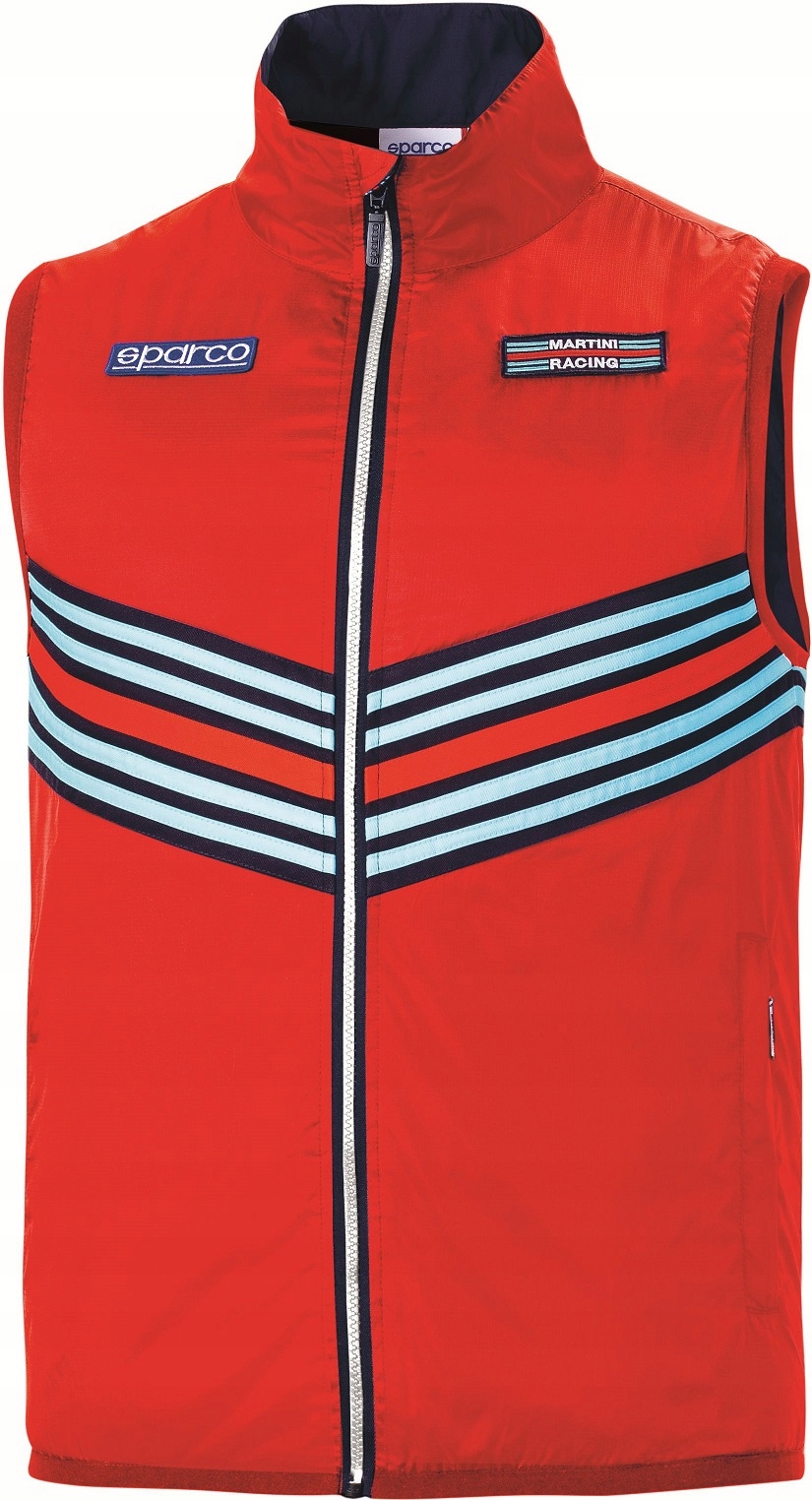 Vesta vesta Sparco Martini Racing červená veľ XL Akcia