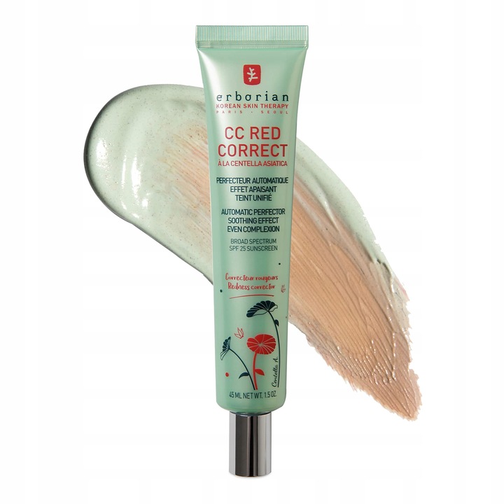 Erborian CC Red Correct krem korygujący zaczerwienienia SPF25 45 ml