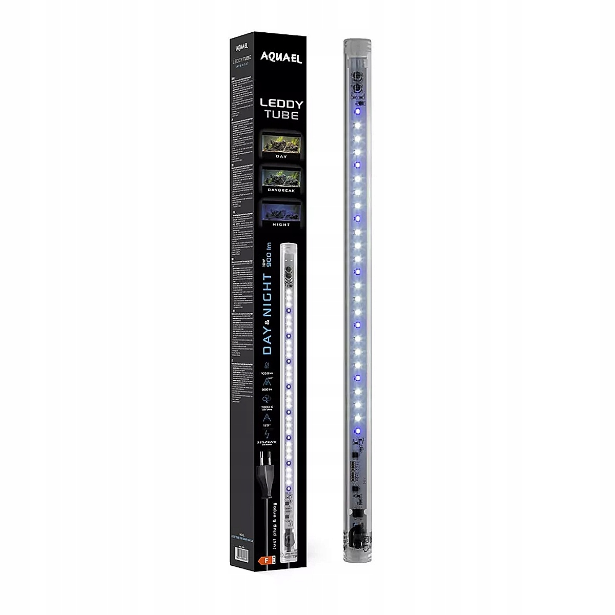 Levně Aquael Leddy Tube 10W Sunny Day&night 2.0 Led zářivka