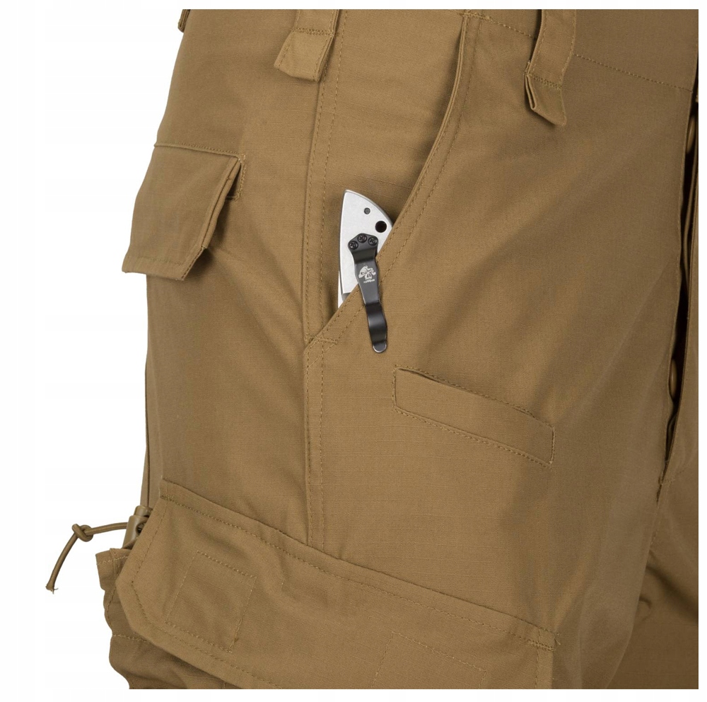 Spodnie Bojówki Wojskowe HELIKON CPU Ripstop Olive Green M LONG Rozmiar M/L