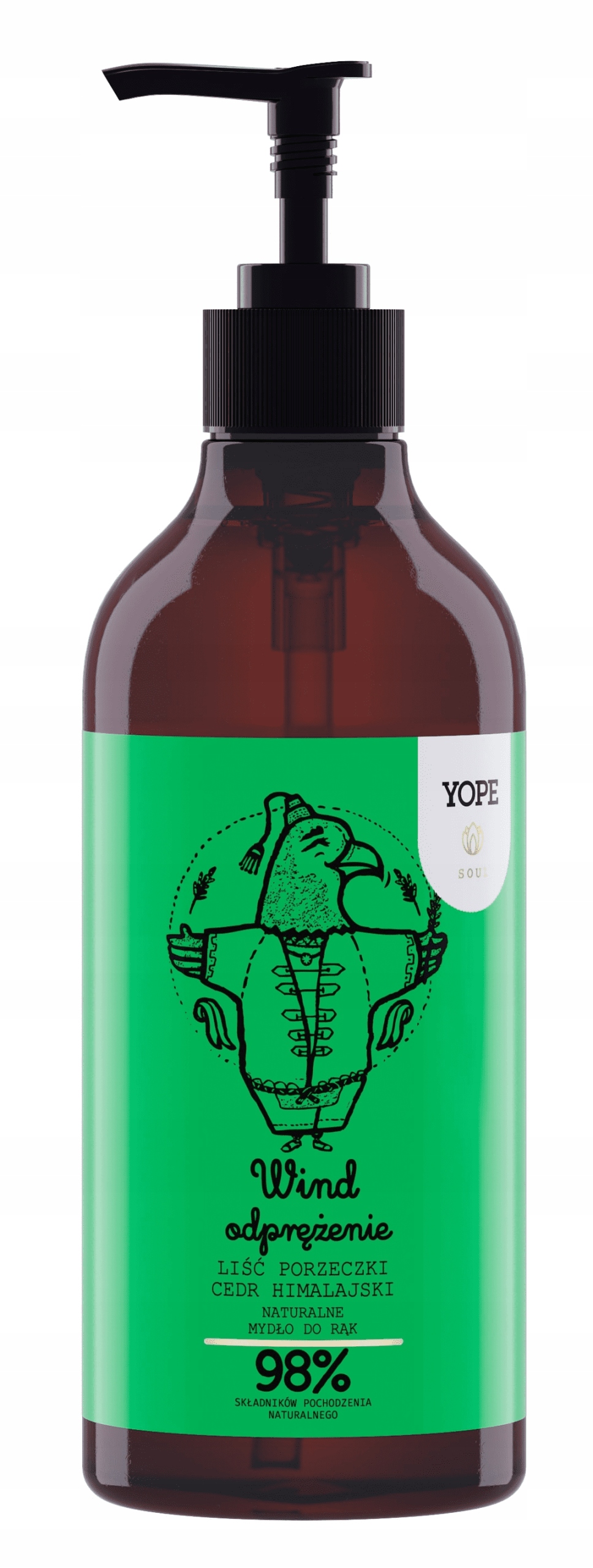 YOPE SOUL MYDŁO 500ML WIND