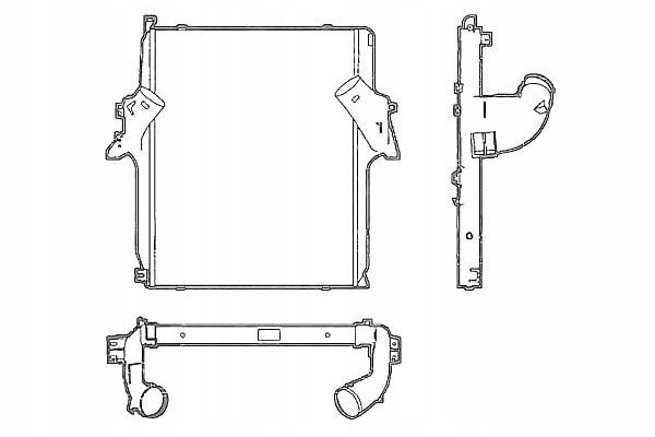 NRF INTERCOOLER Producent części NRF