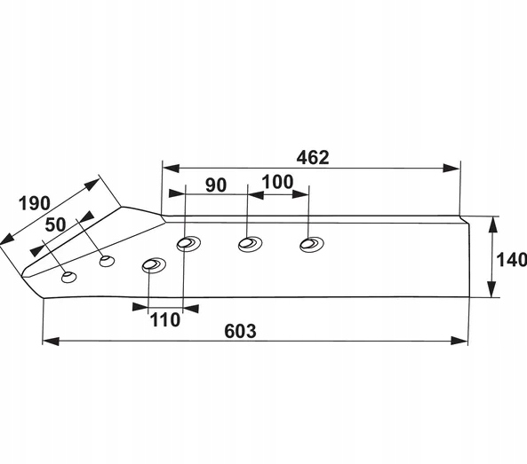 Lemiesz 16 lewy Gregoire Besson 173613 Part number 173613