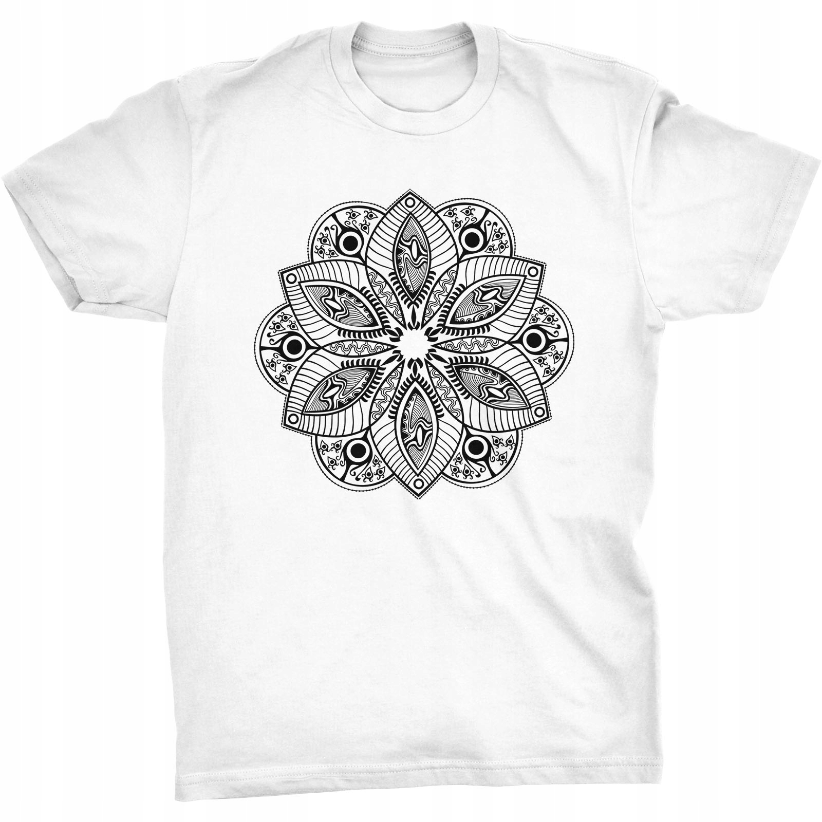 

Mandala Kwiat Koszulka Równowaga Yoga Nirvana