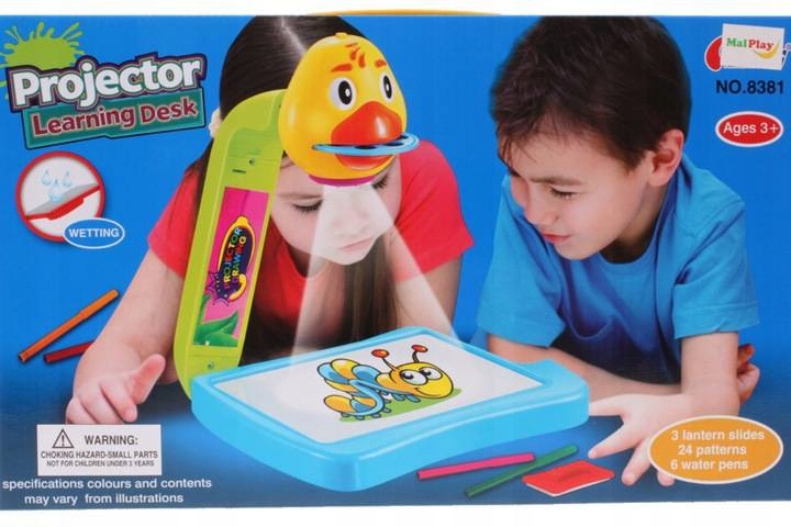 PROJEKTOR RZUTNIK TABLICA DO RYSOWANIA WZORY KOLOR Bohater brak