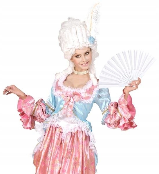 WACHLARZ HISZPAŃSKI BIAŁY HISZPANIA FLAMENCO Marka Widmann