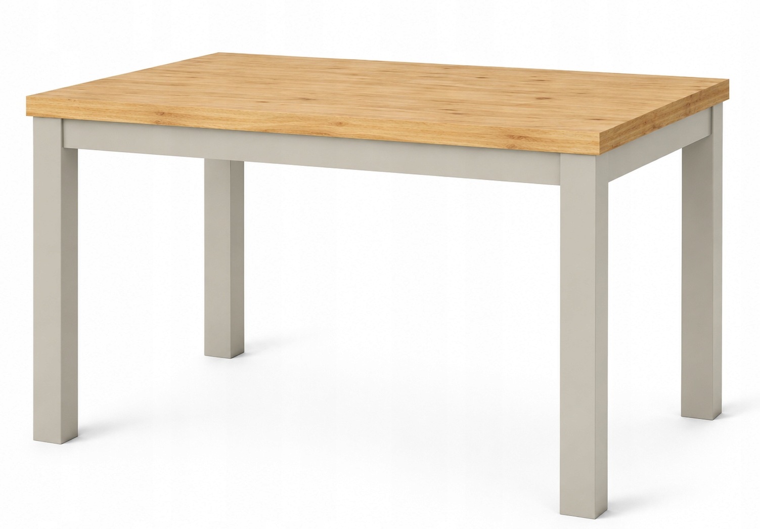 Stół 80x120 Stolik Kuchenny Loft Do Jadalni Salonu Dąb Artisan Noga Kaszmir