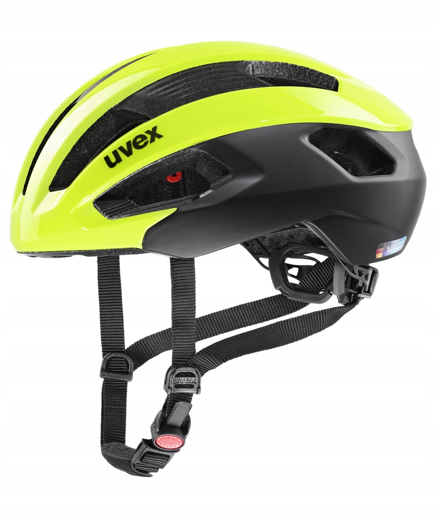 Cyklistická přilba Uvex Rise CC Neon Yellow-Black 52-56 cm