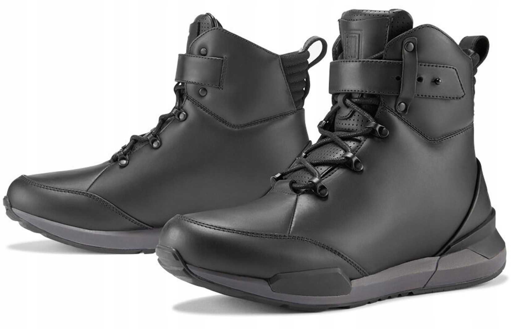 Motocyklové topánky Icon Varial Boot Black-Čierne 45