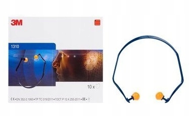 Zatyczki Stopery do Uszu 3M 1310 z Pałąkiem 1szt. Marka 3M