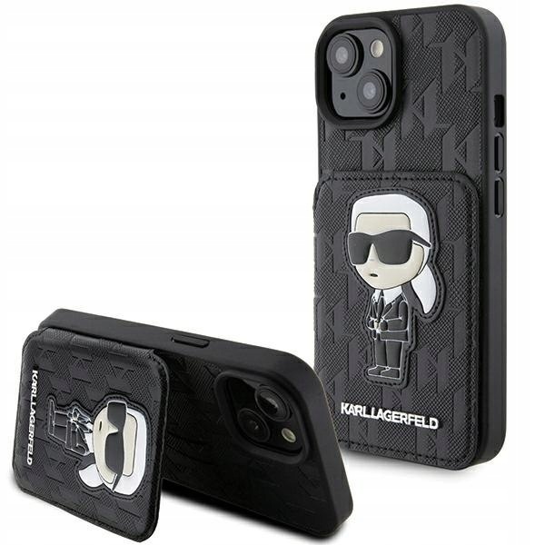 Karl Lagerfeld KLHCP15SSAKKNSCK iPhone 15 14 13 6.1" czarny/black