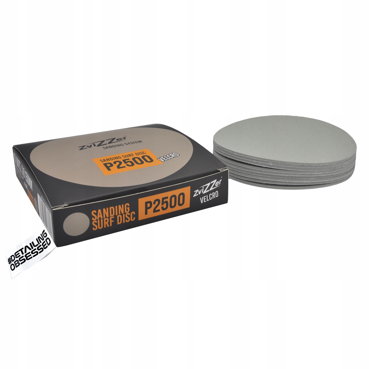 ZviZZer Disky P2500 150 mm 10ks brúsny papier mokré brúsenie