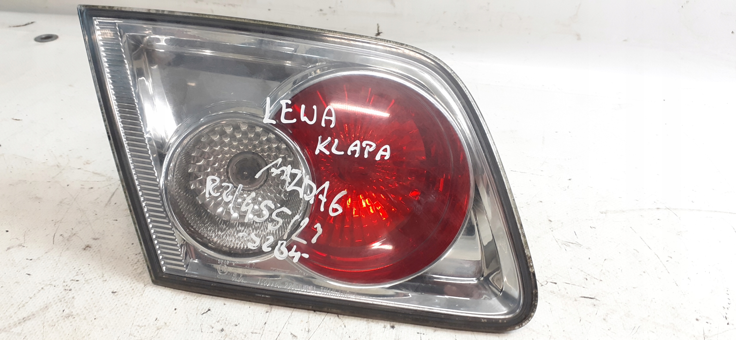 light bonnet left rear part Mazda 6 sedan OE 226-61971 L