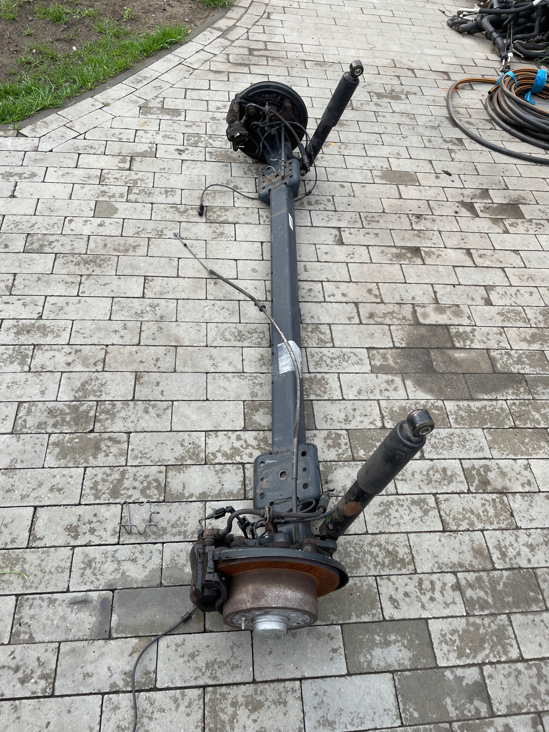 DUCATO III JUMPER LIFT BELKA TYLNA OŚ ZACISKI TARCZE KOMPLETNA 01374249080