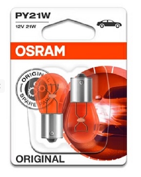 

Osram Original Żarówki PY21W 12V 21W BAU15S Duo