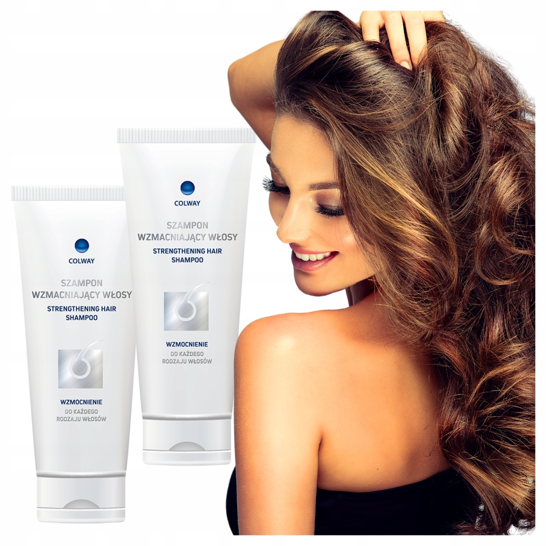 2x Šampon pro posílení vlasů Colway 200 Ml