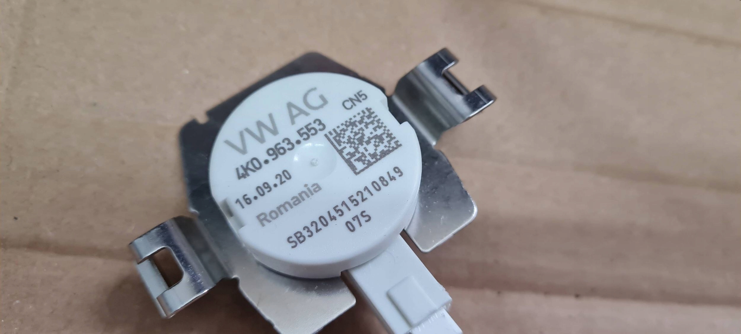 A6 C8 4K Sensor ZAJETOSCI ZAJECIA SITZ 4K0963553 VW AUDI