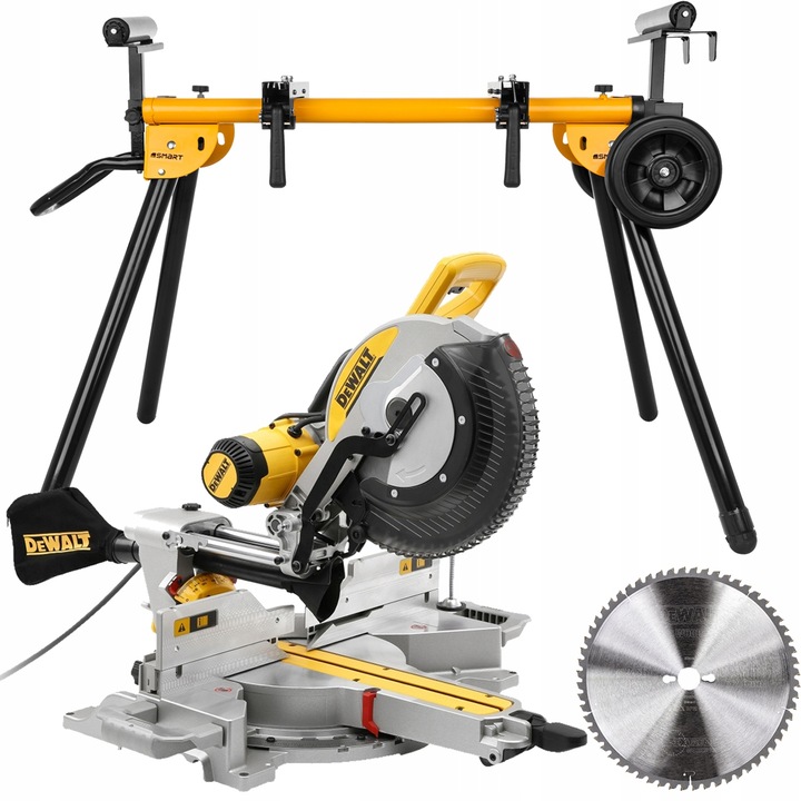 Dewalt Piła Ukosowa Pilarka Ukośnica 305MM Posuw DWS780 Stół Roboczy