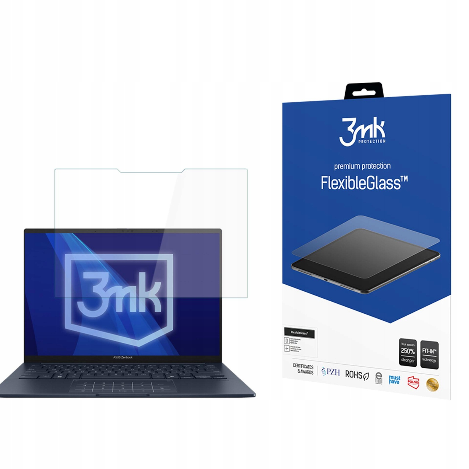 Sklo pro Asus Zenbook 14 Oled UX3405CA-PZ051W 3mk FlexibleGlass