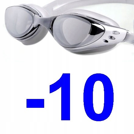 Plavecké Brýle Anti-fog Pro Plavání -10