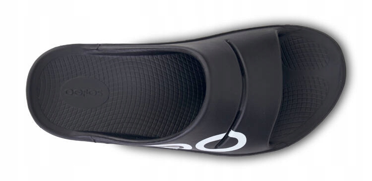 OOFOS Klapki regeneracyjne OOahh Sport Black/White 37 Rozmiar 37