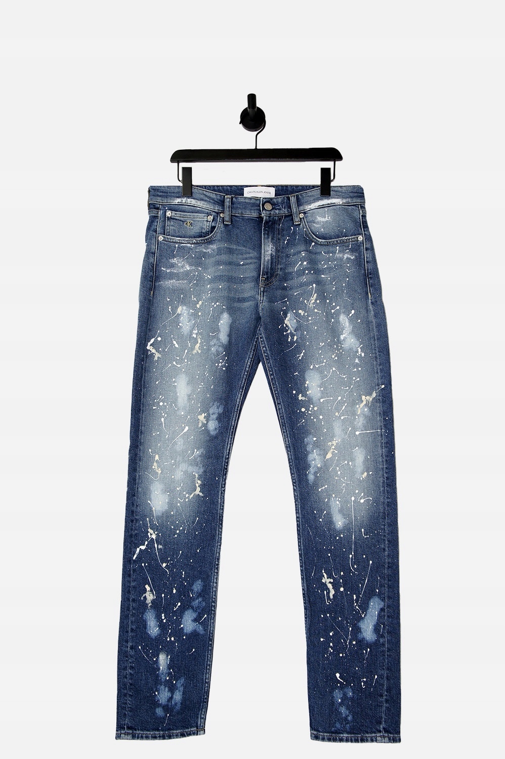 Calvin Klein Jeans Modré Džíny S Logem (32/32)