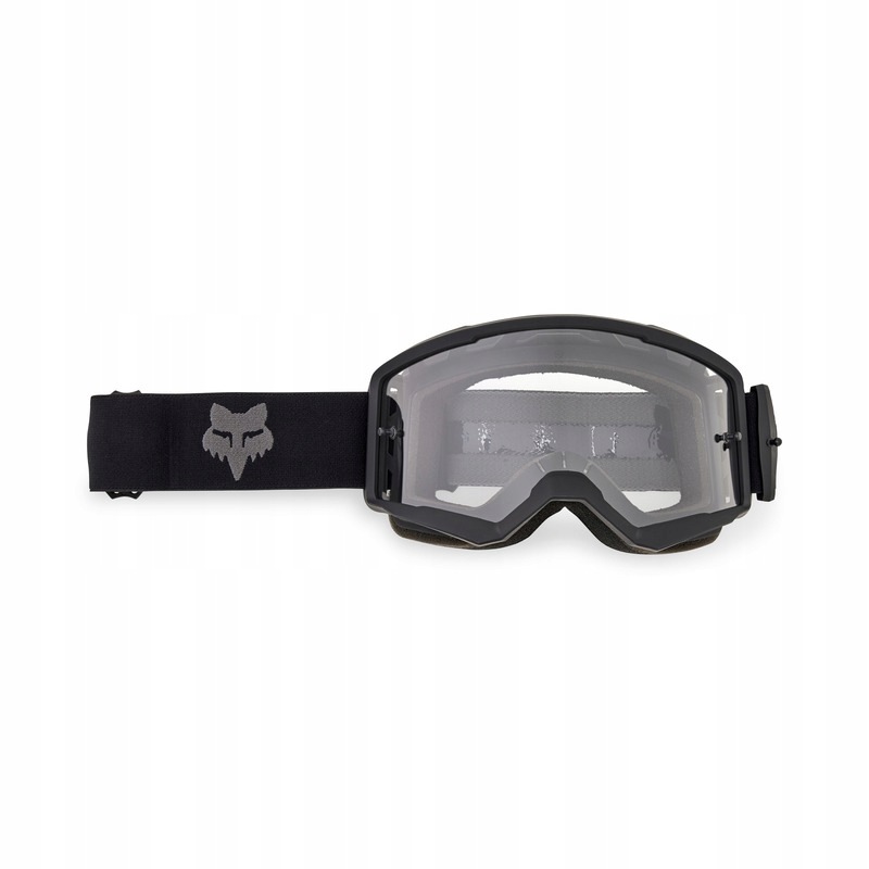 Gogle Rowerowe Enduro Fox Mtb Main Black Szyba Przezroczysta Os