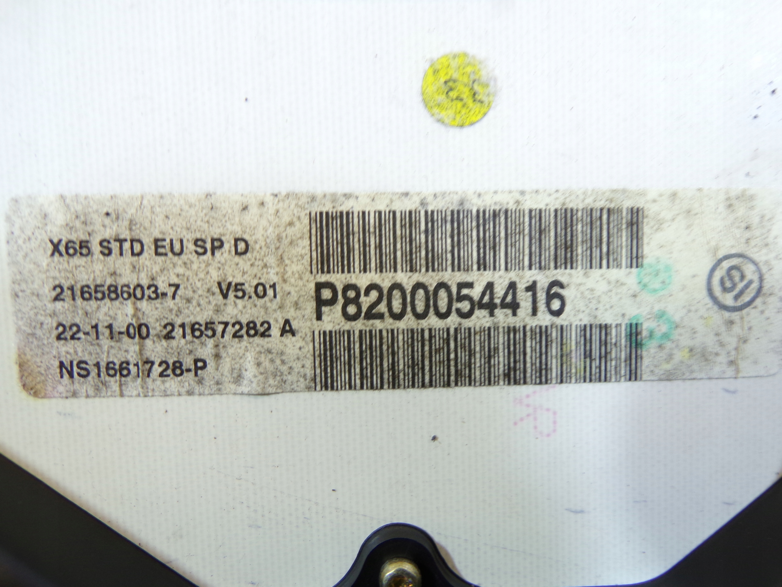 Montaggio STARTOWY RENAULT CLIO 2 II 1.6 8200044437