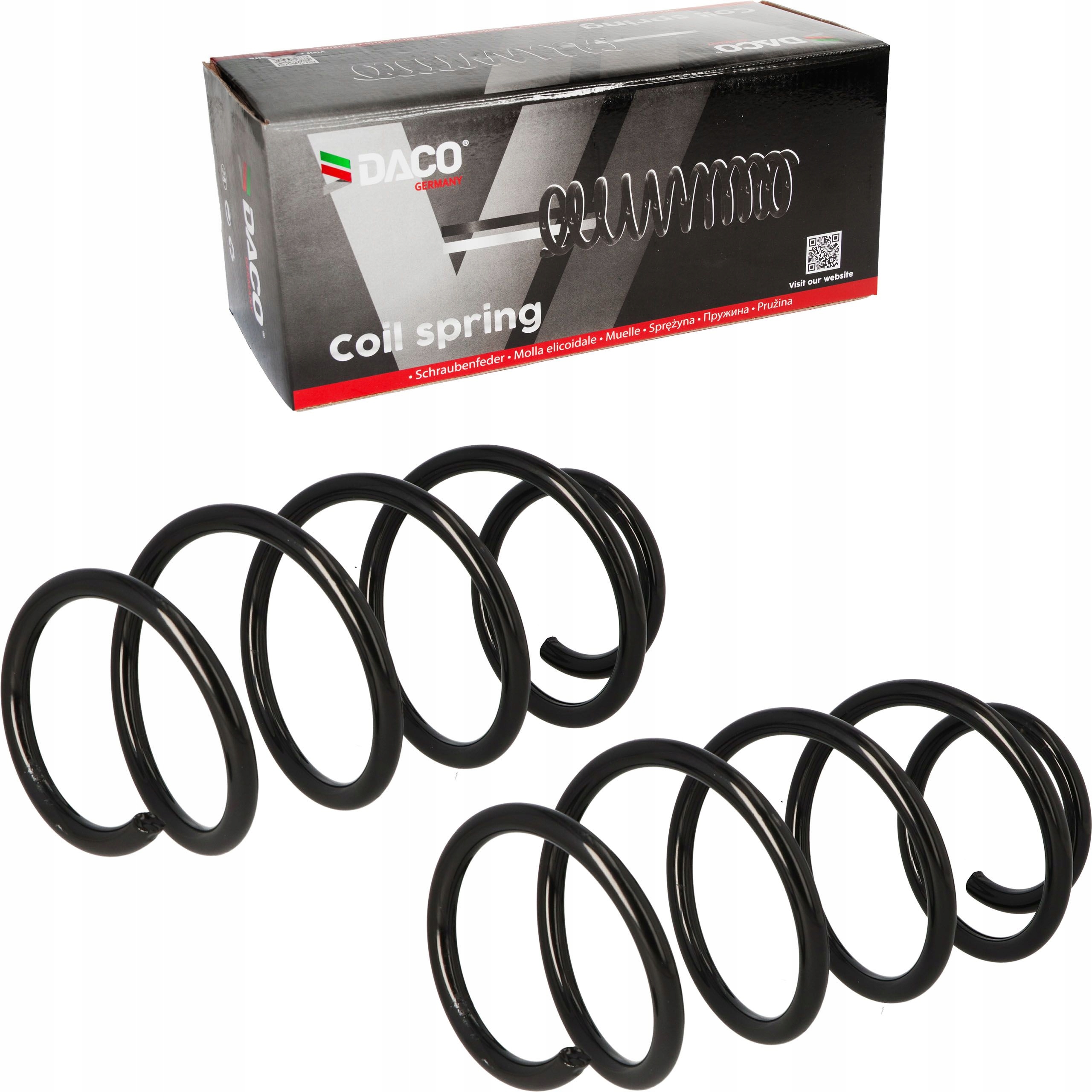 Sprezyna x2 zawieszenia DACO PRZOD Vectra C Sport