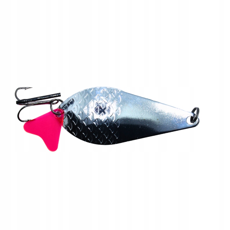 BLACHA WAHADŁO NA SZCZUPAKA SREBNE 20G WAHADŁÓWKA PRZYNĘTA NA DRAPIEŻNIKA Marka Miracle