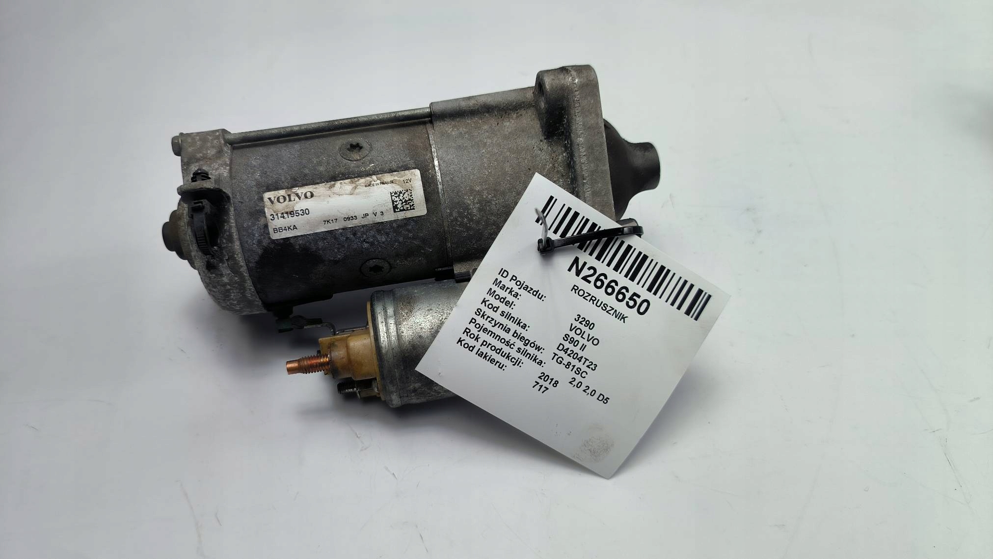 starter 31419530 VOLVO S90 II